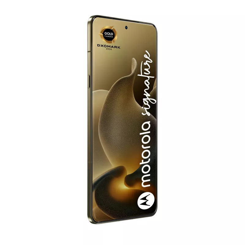 Motorola signature 17,2 cm (6,78 inch) Dual SIM Android 16.0 5G USB Type-C 16 GB 512 GB 5200 mAh zlatá