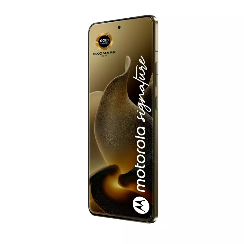 Motorola signature 17,2 cm (6,78 inch) Dual SIM Android 16.0 5G USB Type-C 16 GB 512 GB 5200 mAh zlatá