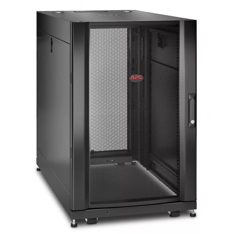 APC NetShelter SX, skriňa server rack, 18 HE, čierna, 925H x 600W x 1070T mm