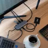 Targus Dual Video Mobile Dock s 140W EPR Pass-Thru, káblový, USB 3.2 Gen 2 (3.1 Gen 2) Type-C, 140 W, 1000 Mbit/s, sivý, 10 Gbit/s