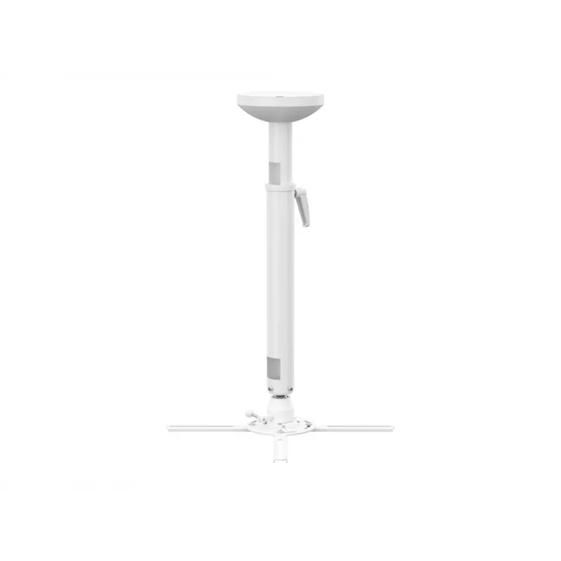 Stropný držiak na projektor MULTIBRACKETS M HD nastaviteľný 620–800 mm, biely, max. 30 kg