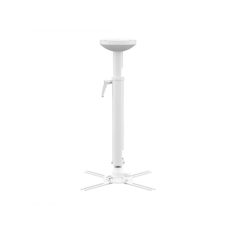 Stropný držiak na projektor MULTIBRACKETS M HD nastaviteľný 620–800 mm, biely, max. 30 kg