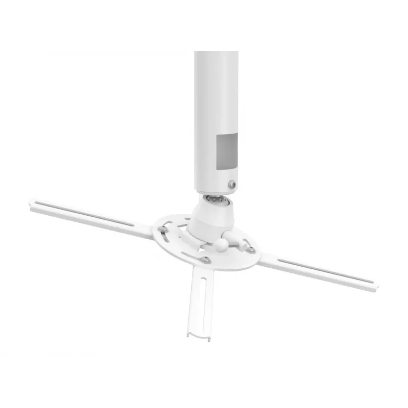 Stropný držiak na projektor MULTIBRACKETS M HD nastaviteľný 620–800 mm, biely, max. 30 kg
