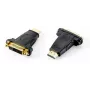 Equip HDMI na DVI-D Dual Link adaptér, DVI (24+1), HDMI A, čierna