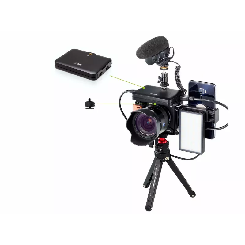 ATEN CAMLIVE™+(HDMI na USB-C UVC nahrávanie videa s PD3.0 Power Pass-Through)