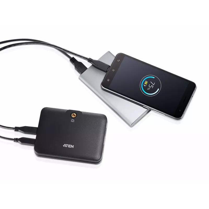 ATEN CAMLIVE™+(HDMI na USB-C UVC nahrávanie videa s PD3.0 Power Pass-Through)
