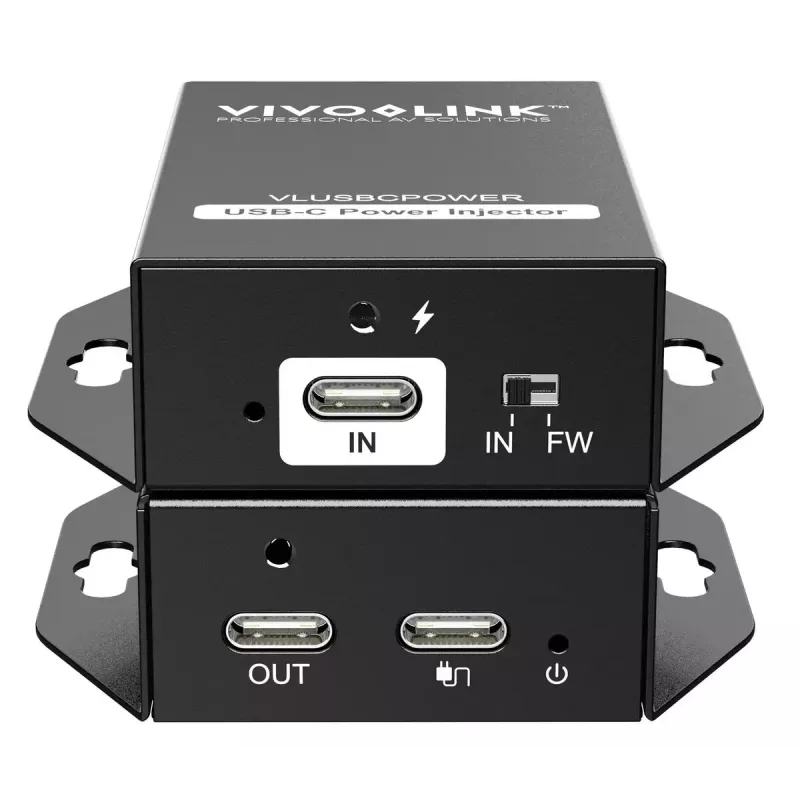 Riadiaci procesor VivoLink VLUSBCPOWER – napájacie a riadiace rozhranie pre USB-C systémy