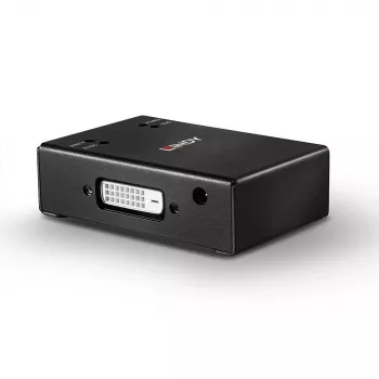 Lindy HDMI / VGA / DVI EDID rekordér, 3840 x 2160 pixelov, 1920 x 1080, 2560 x 1600, 3840 x 2160, 18 Gbit/s, čierna, kov, HDMI