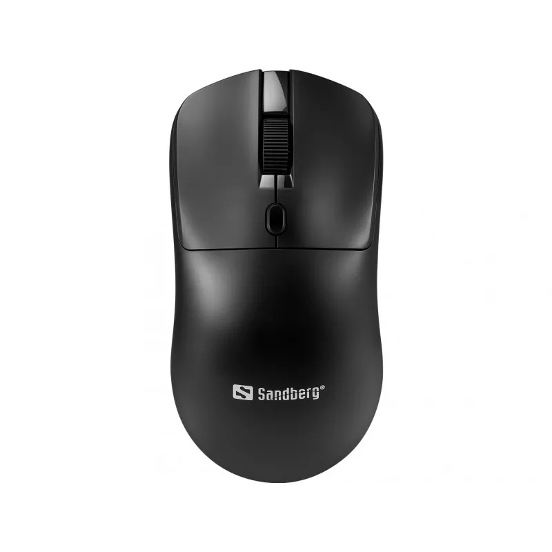 Sandberg bezdrôtová myš Saver čierna, pre obe ruky, RF Wireless, 1600 DPI, čierna