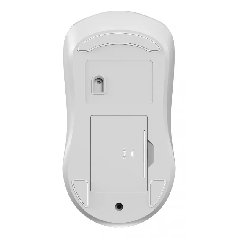 Sandberg bezdrôtová myš Saver biela, pre obe ruky, RF Wireless, 1600 DPI, biela