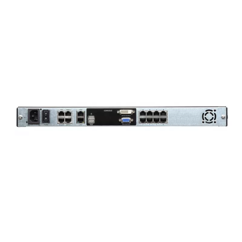 ATEN KL1108VN racková konzola 48,3 cm (19 palcov) čierna 1U