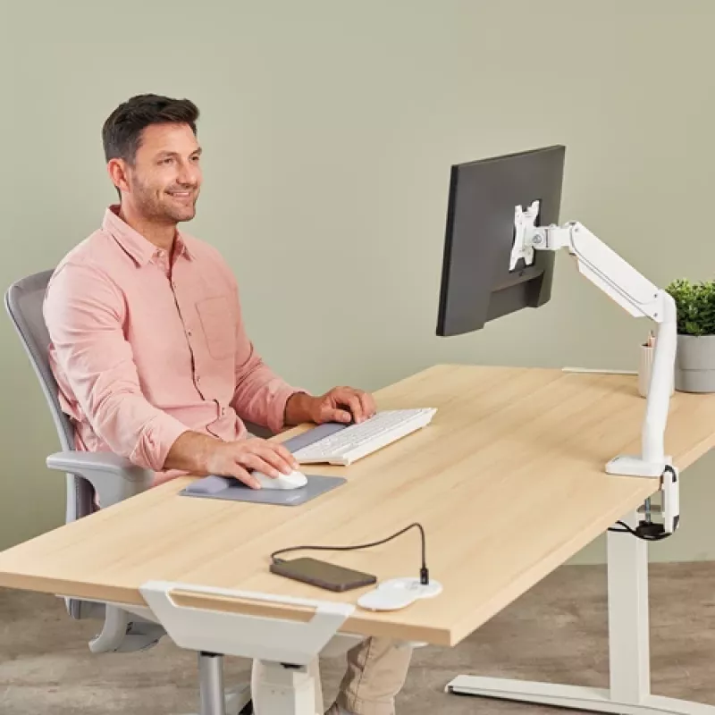 Fellowes 100137178 predlžovací kábel 2 m 1 AC zásuvka interiér biela
