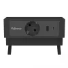 Fellowes 100137172 predlžovací kábel 2 m 1 AC výstup interiér čierny