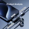 Adaptér USB-C OTG 2v1 EQUIP 133479 — 100W PD, 10Gbit/s, 1x USB-C na 2x USB-C, sivý