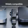 Adaptér USB-C OTG 2v1 EQUIP 133479 — 100W PD, 10Gbit/s, 1x USB-C na 2x USB-C, sivý