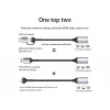 USB na HDMI adaptér EQUIP 133498 (USB-C a USB-A konektor na HDMI, 1080p, hliníkové puzdro, sivý)