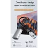 USB na HDMI adaptér EQUIP 133498 (USB-C a USB-A konektor na HDMI, 1080p, hliníkové puzdro, sivý)