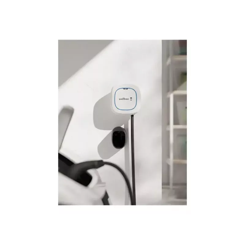 Wallbox Pulsar Max Wallbox 22 kW, Wi‑Fi & Bluetooth, 5 m kábel, IP54, IK10, Biela