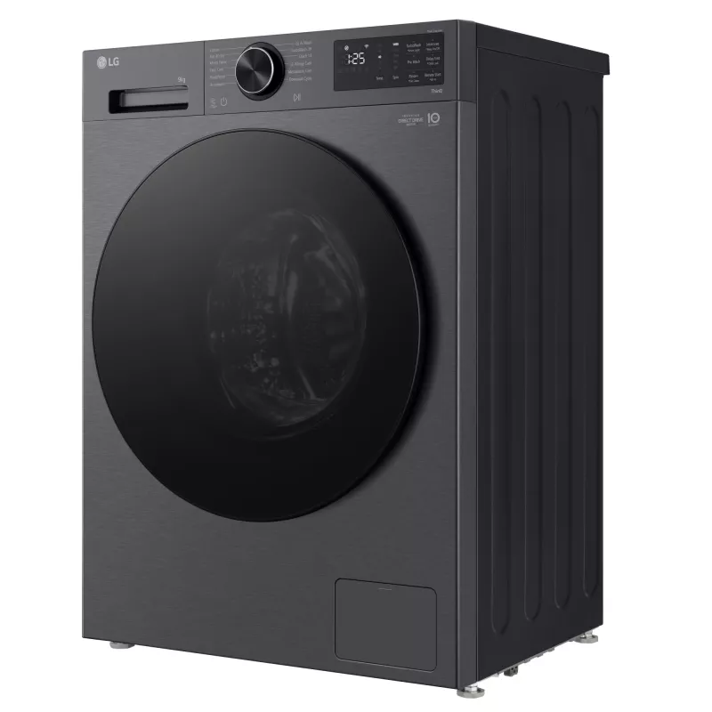 LG F2X50S9TBB práčka s plnením z prednej strany 9 kg 1170 ot/min čierna