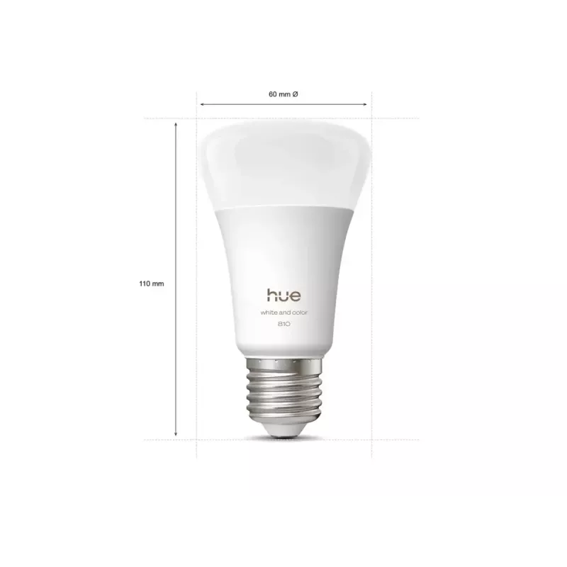 Philips Hue White and colour ambience A60 – E27 smart žiarovka – 810