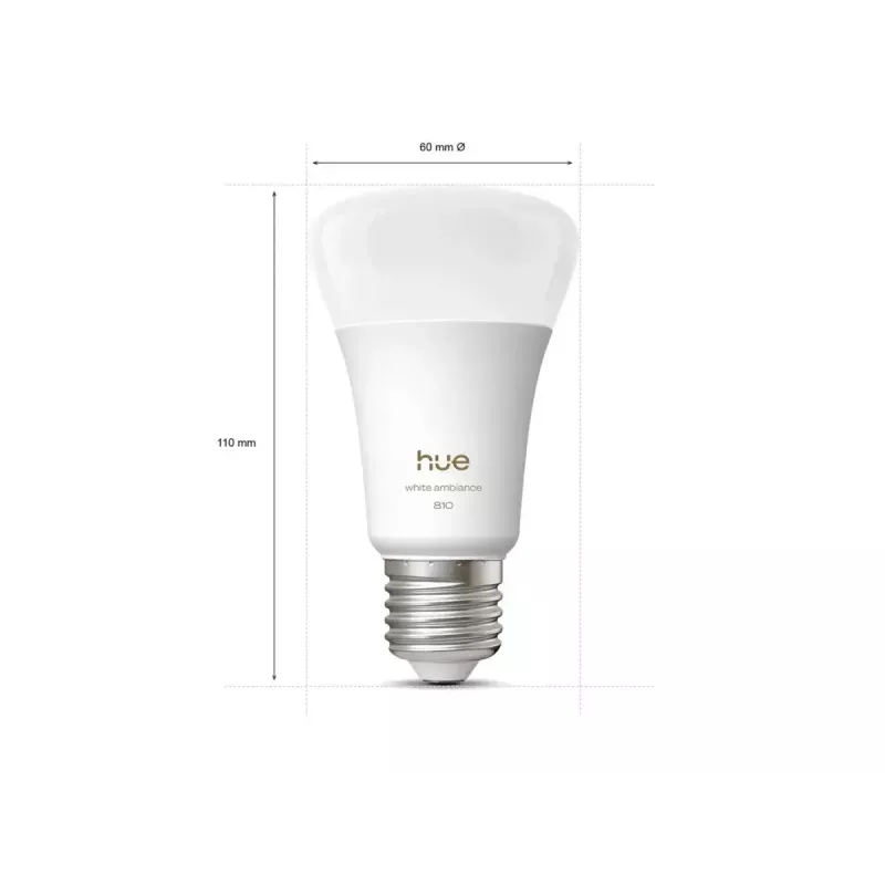 Philips Hue WA 810 A60 3P EU | E27 | 6 W | teplé až studenobiele svetlo | Bluetooth, Zigbee