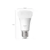 Philips Hue W 810 A60 2P EU | E27 | 7 W | teplé až denné biele svetlo | Bluetooth, Zigbee
