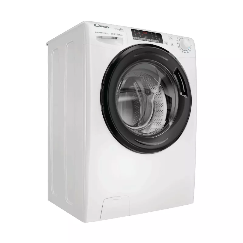 Candy Smart Pro CSOW44644TWMB6-S práčka so sušičkou voľne stojaca predné plnenie Biela