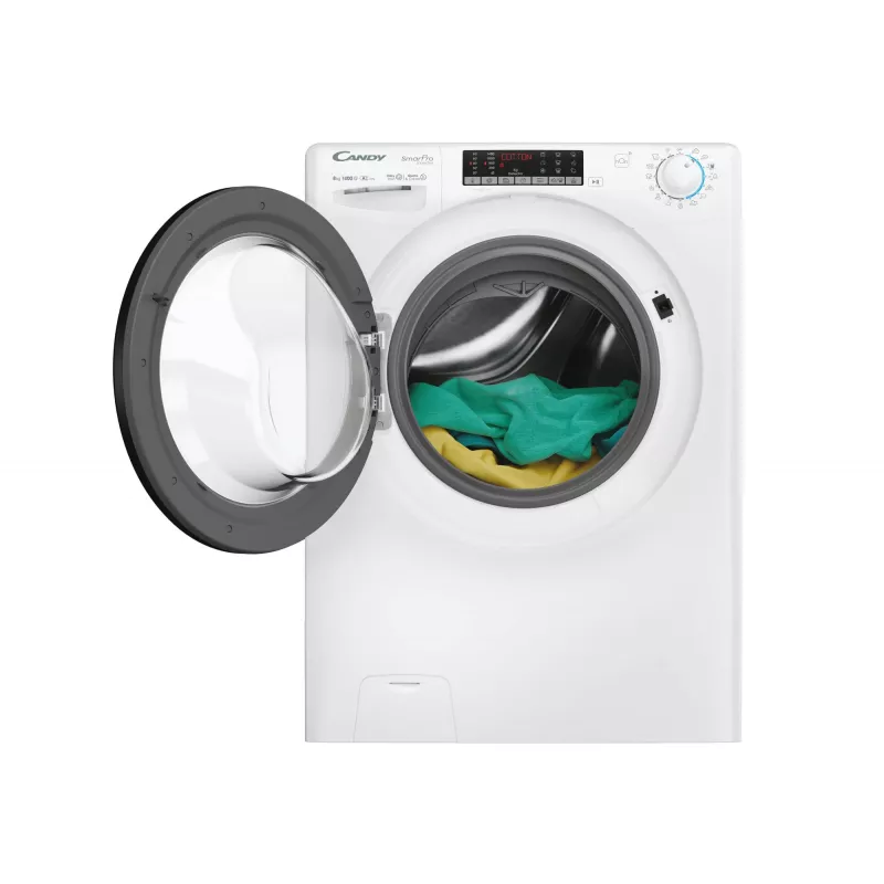 Candy Smart Pro Inverter CSO486TWMB6/1-S práčka predné plnenie 8 kg 1400 ot/min biela