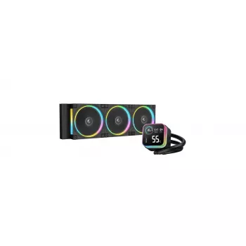 AIO kvapalinový CPU chladič DeepCool LQ360 ULTRA ARGB — 360 mm radiátor, ARGB osvetlenie, kompatibilný s Intel/AMD