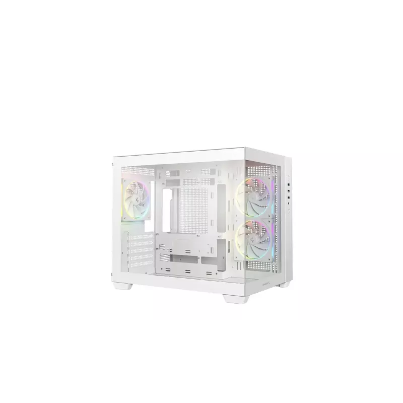 PC skriňa DeepCool CG330 3F biela — Mid-Tower ATX skriňa, biela