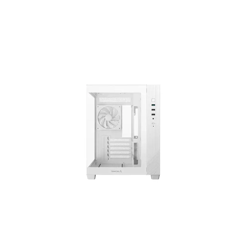 PC skriňa DeepCool CG330 3F biela — Mid-Tower ATX skriňa, biela