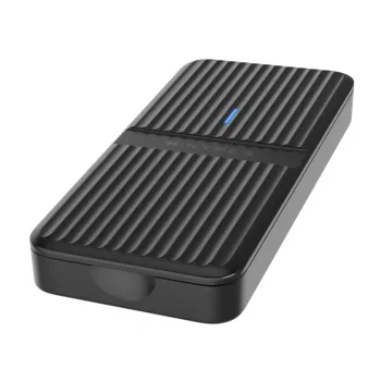 Puzdro na SSD Hyper HD2500GL pre M.2 PCIe SSD (USB4 Gen4, USB‑C) čierne