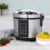 Multicooker Tristar RK-6132 — 1,5 L, 500 W, 7 automatických programov, LCD, nerez/čierna