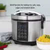 Multicooker Tristar RK-6132 — 1,5 L, 500 W, 7 automatických programov, LCD, nerez/čierna