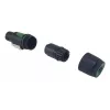 4-pólový speakON káblový konektor EQUIP 4-pólový samica, čierny, 22,5×22,5 mm, 30 g