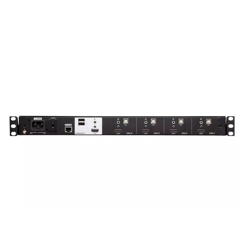 ATEN CL3884NW-ATA-ITG racková konzola 47 cm (18,5 palcov) čierna