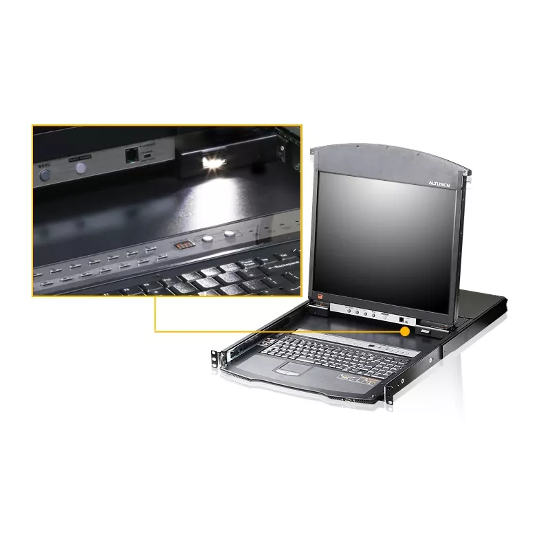 ATEN KL1508AIM Racková konzola 43,2 cm (17