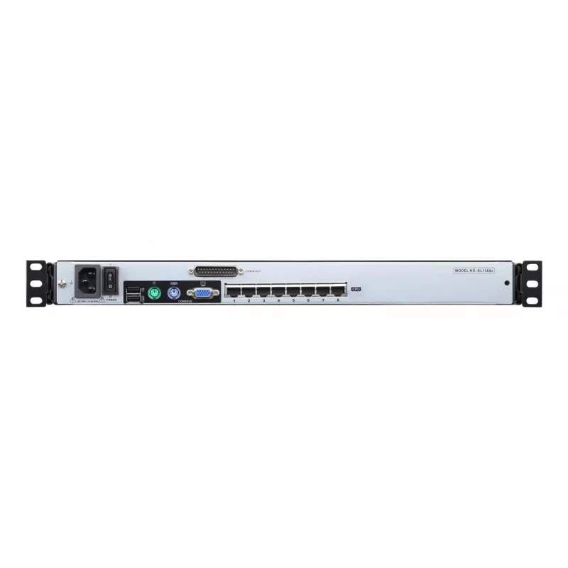 ATEN KL1508AN Racková konzola 48,3 cm (19 inch) 1280 x 1024 pixelov kovová čierna 1HE