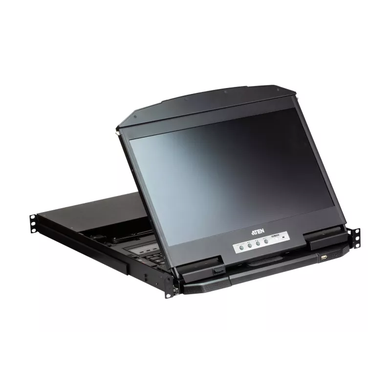 ATEN CL3884NW-ATA-EG Racková konzola 47 cm (18.5 inch) čierna