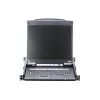 ATEN CL5716IM Racková konzola 43,2 cm (17 inch) 1280 x 1024 pixelov kov, plast čierna 1U