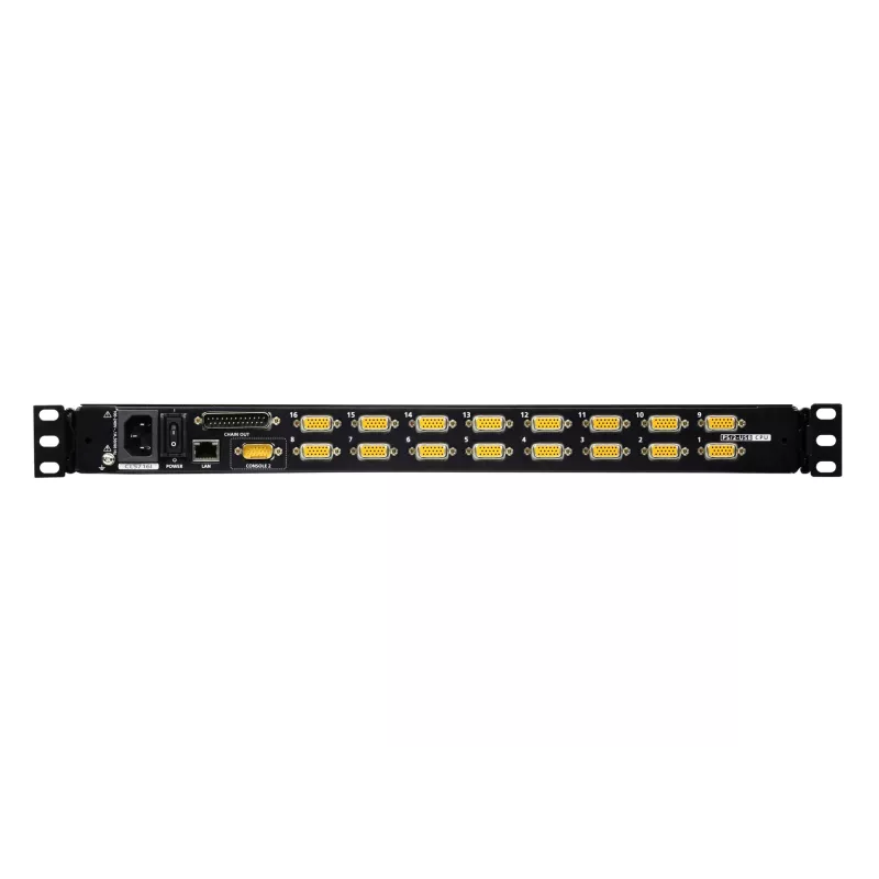 ATEN CL5716IM Racková konzola 43,2 cm (17 inch) 1280 x 1024 pixelov kov, plast čierna 1U