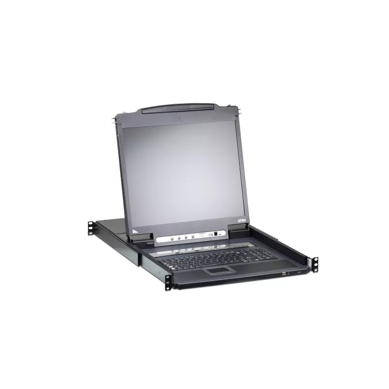 ATEN CL5716IM Racková konzola 43,2 cm (17 inch) 1280 x 1024 pixelov kov, plast čierna 1U