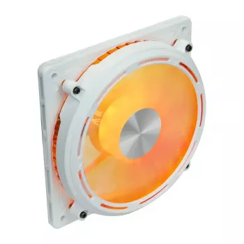 Skriňový ventilátor Darkflash DE8 (biely) — jeden ventilátor/chladenie skrine