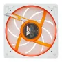 Skriňový ventilátor Darkflash DE8 (biely) — jeden ventilátor/chladenie skrine