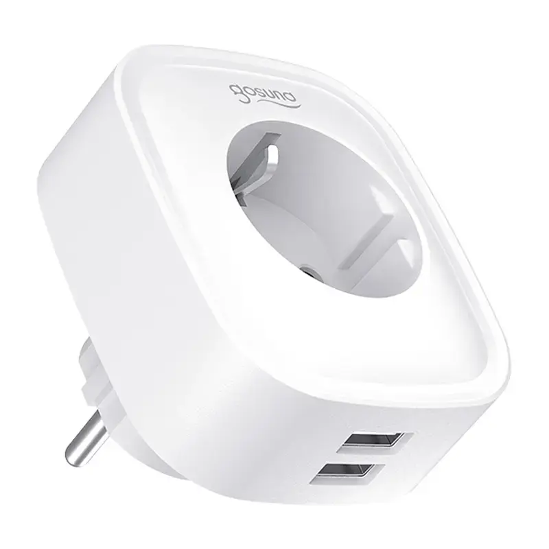 Smart WLAN zásuvka Gosund SP112-M s 2x USB — balenie 2 ks