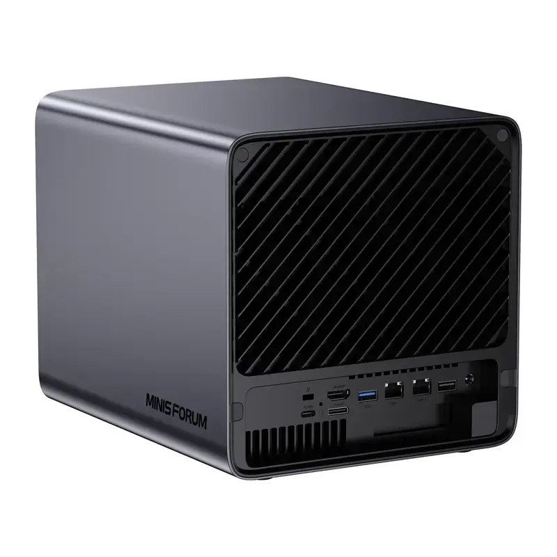 Mini PC Minis Forum NAS N5 AMD Ryzen 7 H255, 16 GB RAM, 128 GB OS úložisko