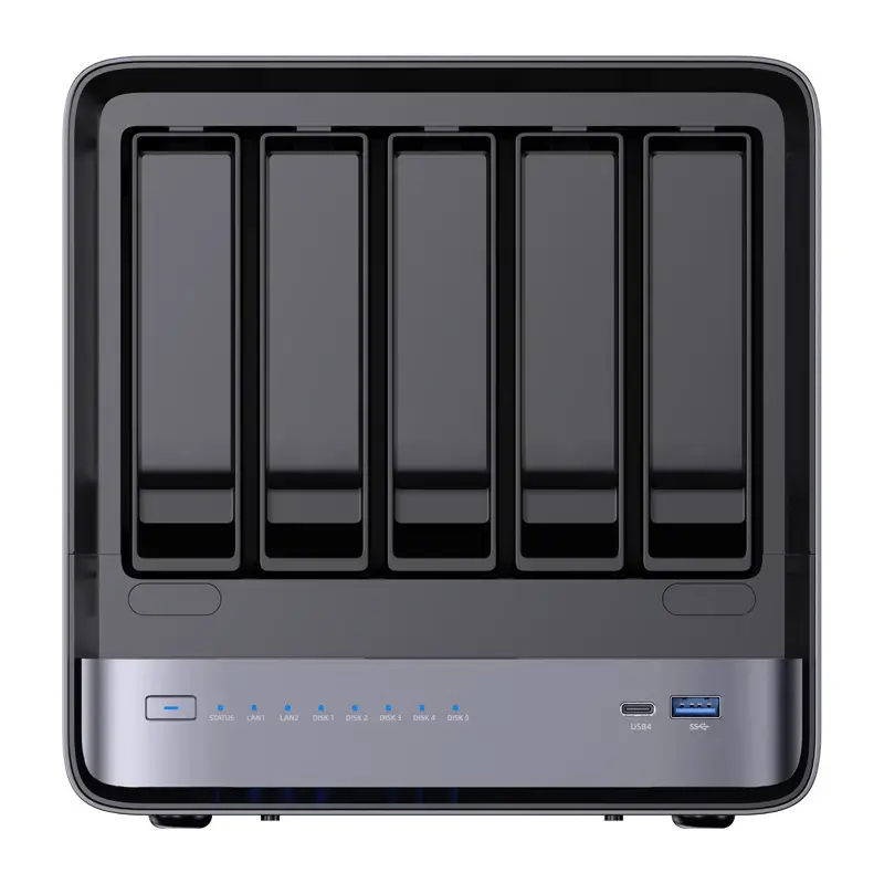 Mini PC Minis Forum NAS N5 Pro AMD Ryzen AI 9 HX Pro 370, 32 GB RAM, 128 GB úložisko