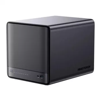 Mini PC Minis Forum NAS N5 Pro AMD Ryzen AI 9 HX Pro 370, 32 GB RAM, 128 GB úložisko