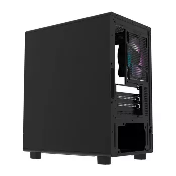 Počítačová skriňa DarkFlash DB330M čierna v2 s tromi predinštalovanými ventilátormi