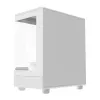 Počítačová skriňa Darkflash DB330M biela v2 s tromi predinštalovanými ventilátormi, podpora micro-ATX/mATX